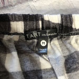 3/$15 Tart intimates, Size M, Drawstrings, Woman’s pj Pants, black white